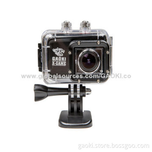 Top sale in USA full HD 1,080-pixel recording HD sport waterproof HD cam with new waterproof case